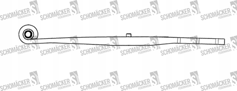 фото №1, Ресора samro schomäcker 0996750|o.e. 30030