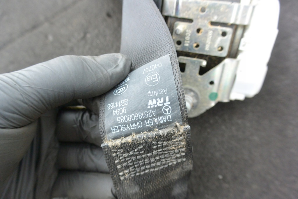 фото №5, Pas безопасности правый левый задняя mercedes r w251