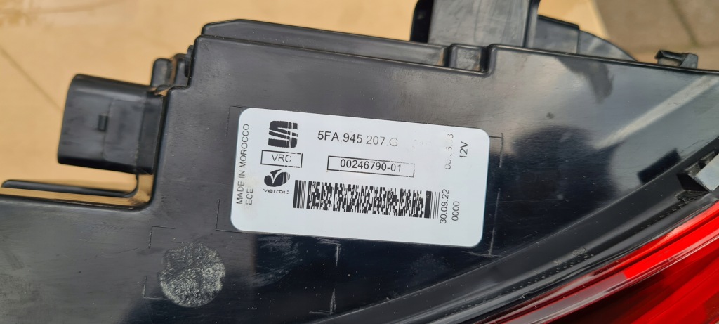 фото №14, Лампа задня ліва full led seat leon iv kombi 20 - r. оригінал