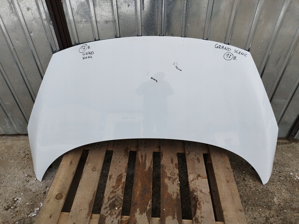 Купить Капот крышка двигателя renault scenic 3 3 рестайлинг  2012-2016 цвет dv369