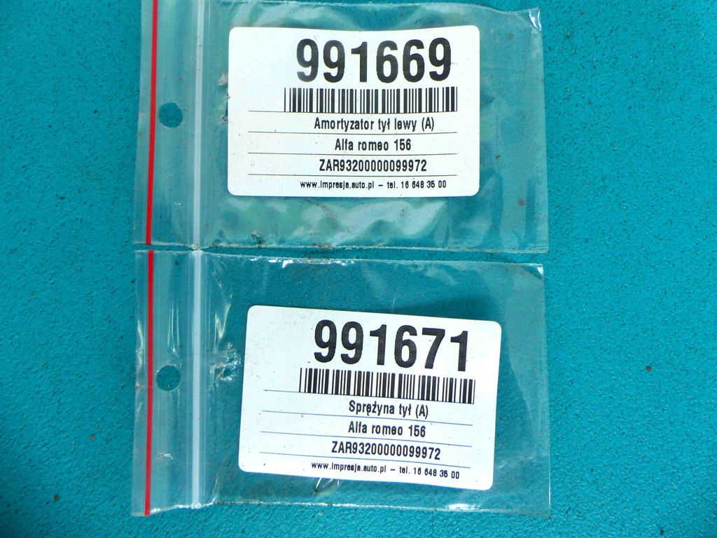 фото №2, Пружина задняя alfa romeo 156 sedan