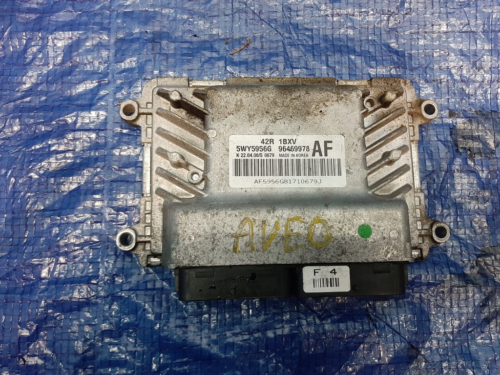 фото №1, Chevrolet aveo t250 1.2 16v s-tec ii бортовий комп'ютер