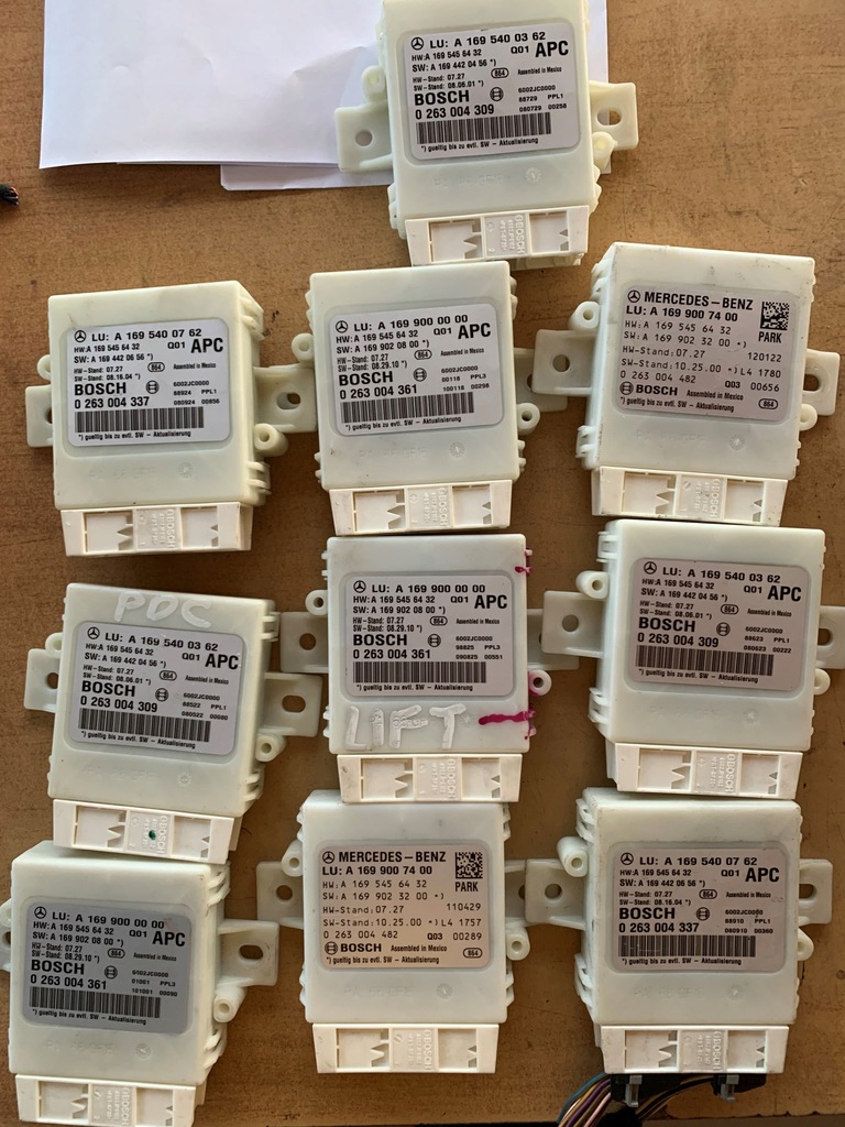 фото №1, Mercedes b klasa w245 модуль блок керування паркування