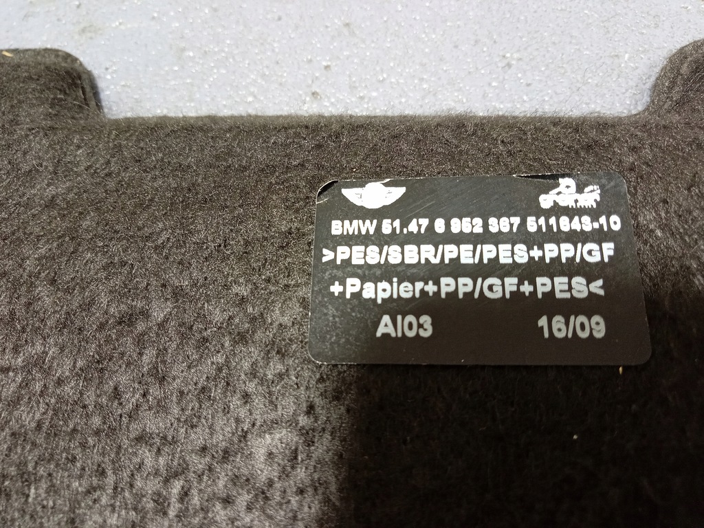 фото №4, Mini clubman r55 обшивка багажника 6952367