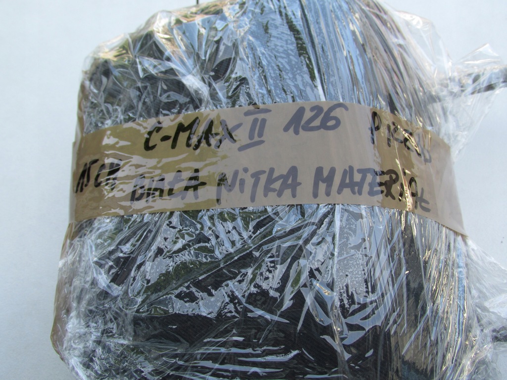 фото №7, Підголівник перед білий нитка c-max mk2 grand 2011 r