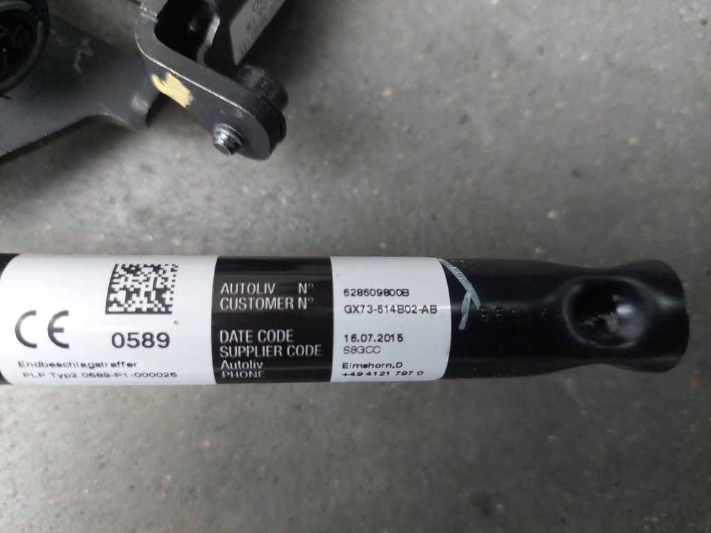 фото №5, Натяжитель натяжитель поперечина правый uk gx73-614b02-ab jaguar xf ii x260 xe x760