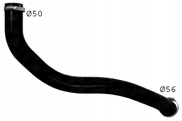 фото №1, Sasic труба wąż turbo nissan interstar dci 120 x70