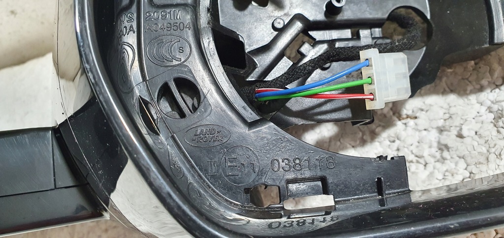 фото №9, Дзеркало elektr праве land rover discovery 8pin eu