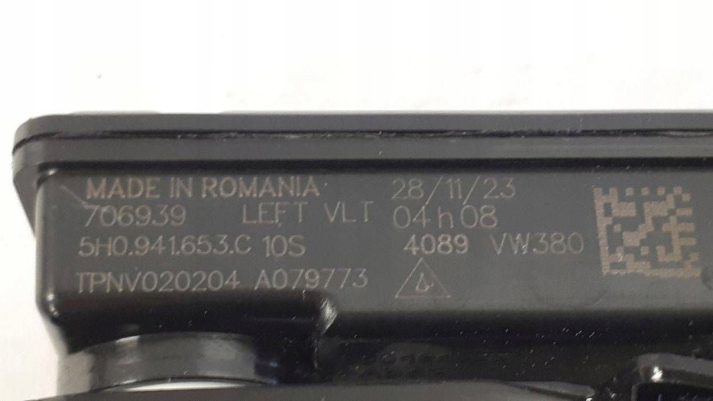 фото №7, Vw golf 8 2019-2024 led решётка левый перед 5h0941653c