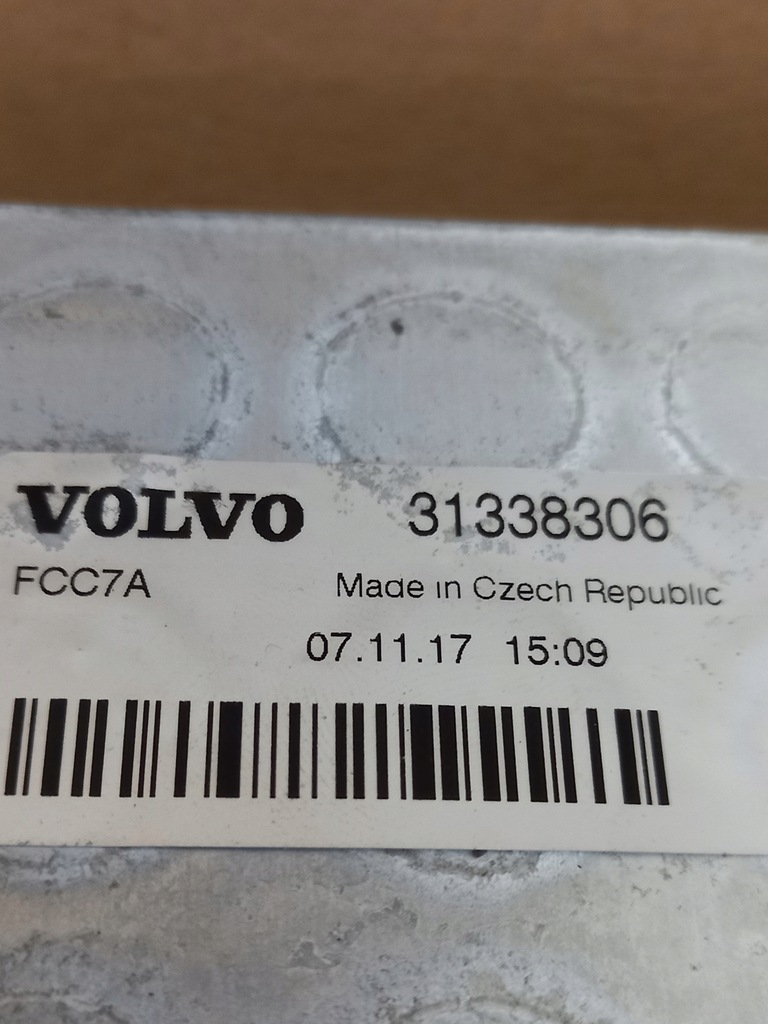 фото №7, Интеркулер volvo xc60 ii xc90 ii v90 s90 v60 ii t4 t5 t6 d3 d4 d5 31338306