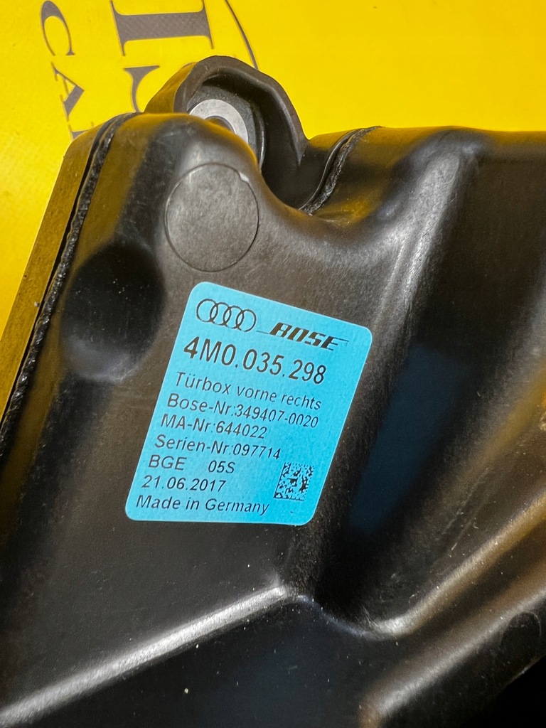 фото №8, Динамік bose двері перед правий audi q7 sq7 4m0