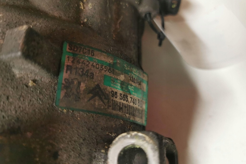 фото №6, Компрессор кондиционера citroën c5 ii break re_ 9656574080 2.0l дизель