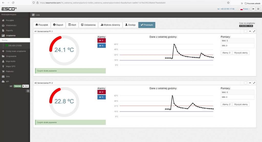 фото №14, Реєстратор температури термометр gsm alarm .pdf internet sms email t+.pl