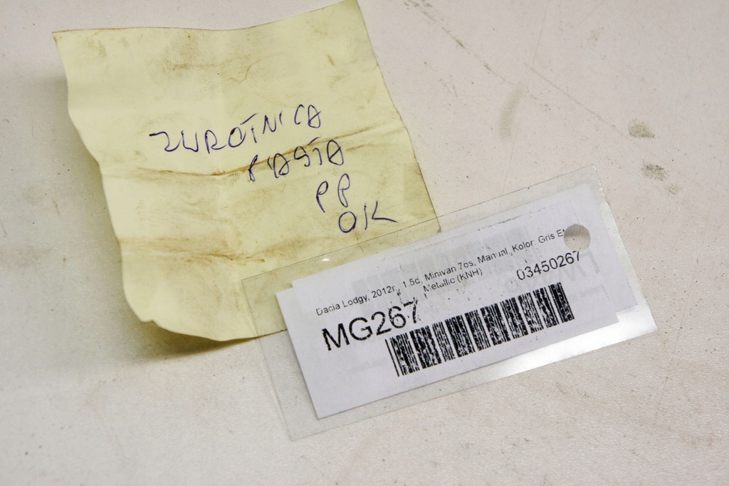 фото №6, Mg267 dacia lodgy 1.5d поворотный кулак правый перед