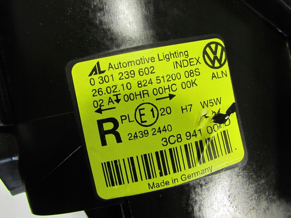 фото №7, Лампа лампи передня перед vw passat cc