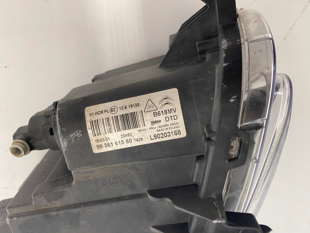 фото №10, Лампа правый перед правая передняя citroen c3 iii lift full led eu