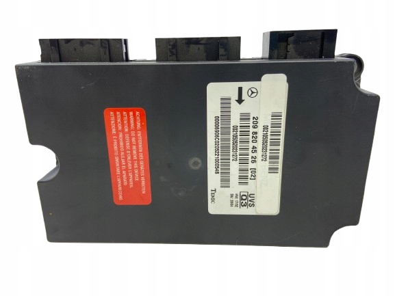 фото №1, Mercedes w209 clk cabrio блок управления a2098204526