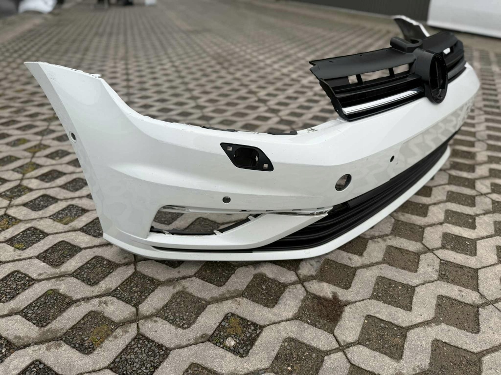 Vw golf vii рестайлінг  бампер перед передній lc9a 16-20 sprysk. pdc радар Доставка