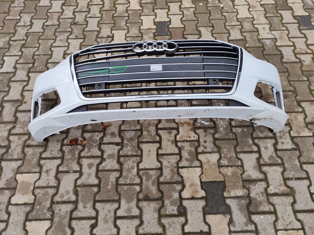 фото №14, Бампер передний решётка радиатора перед audi a6 c8 белый 4k0