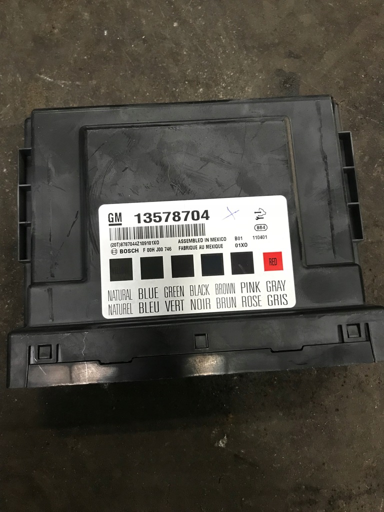 фото №1, Opel insignia a 2.0 cdti модуль комфорта 13578704 + pin