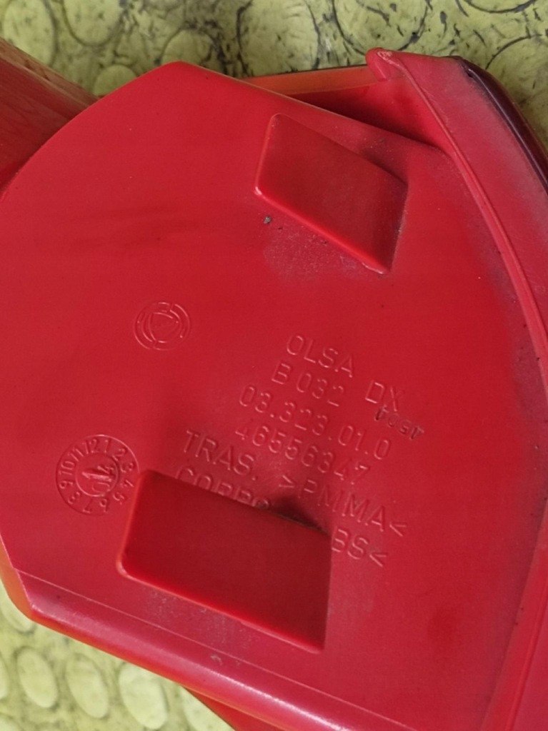 фото №9, Alfa romeo 147 лампа правий задня 46556347