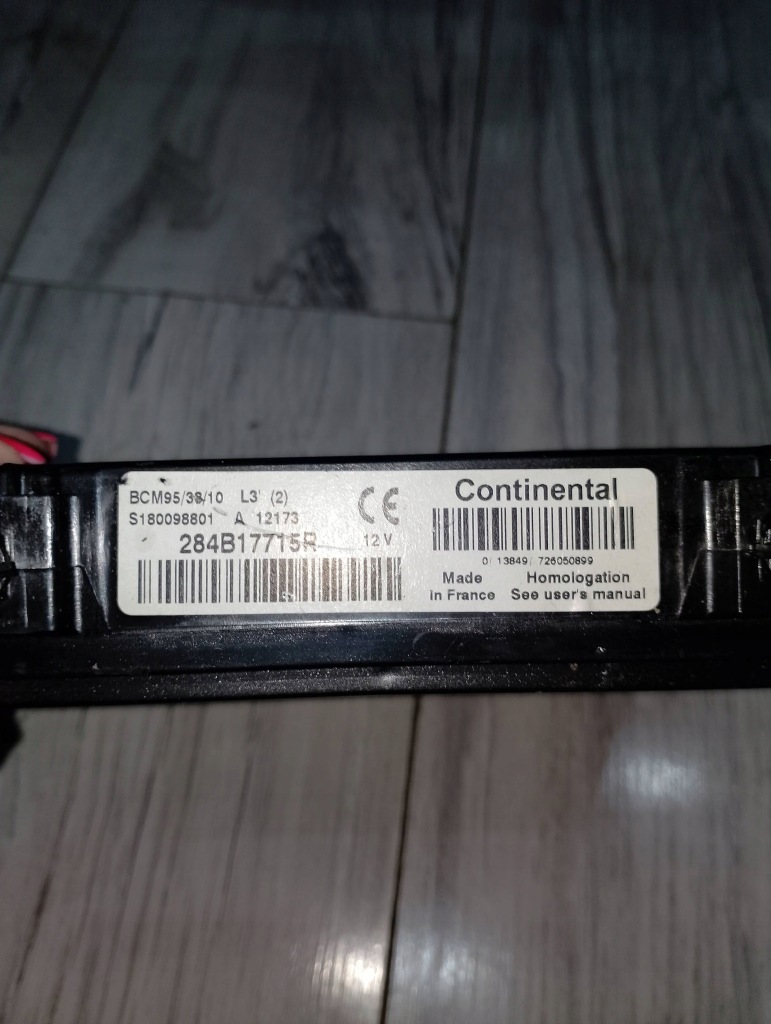 фото №2, Bcm 284b17715r renault scenic ii