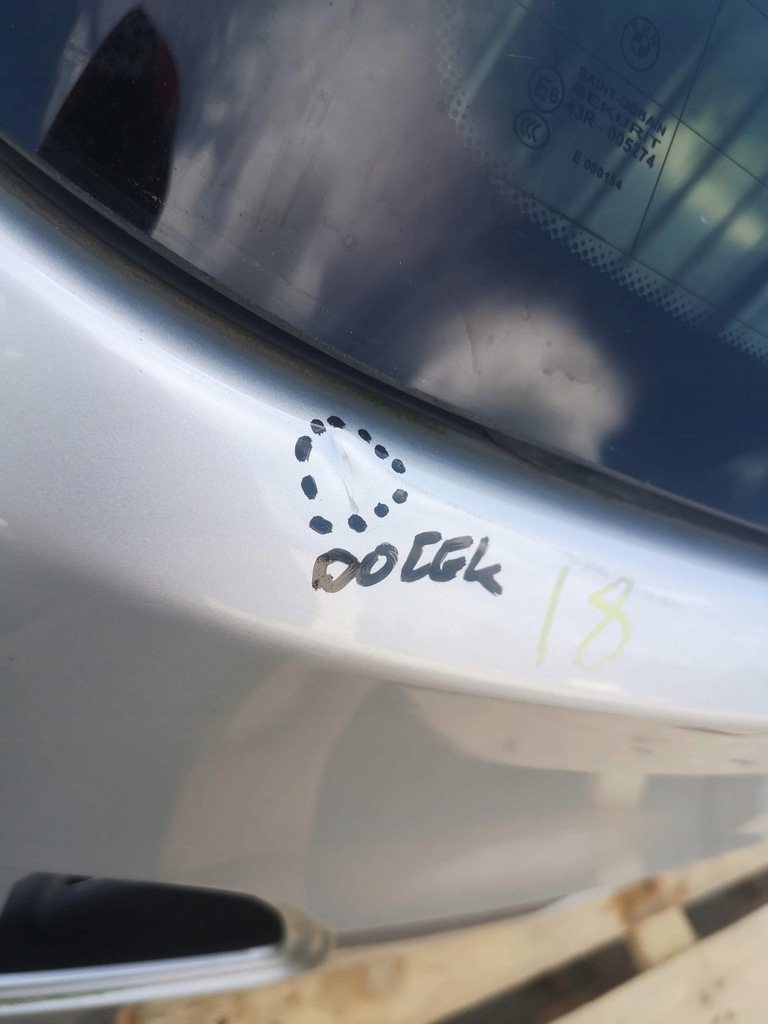 фото №7, Кришка багажника bez скло bmw 5 e61 kombi 354 titansilber lift