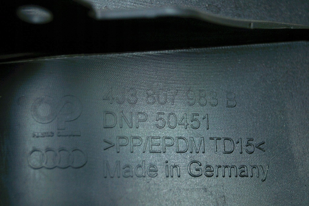 фото №12, Накладка диффузор спойлер бампера задняя audi e-tron gt rs