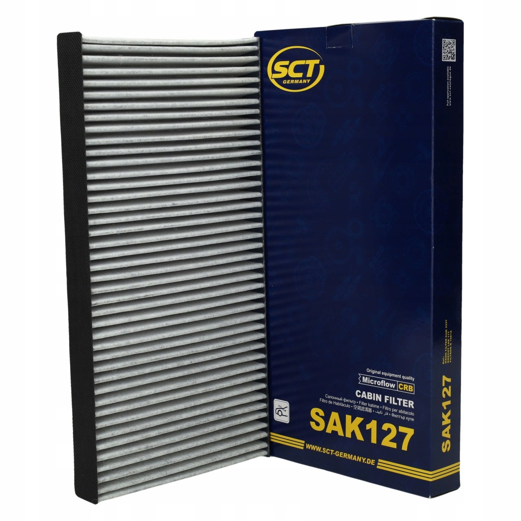 Купити Фільтр салонний вугільний sct sak127
