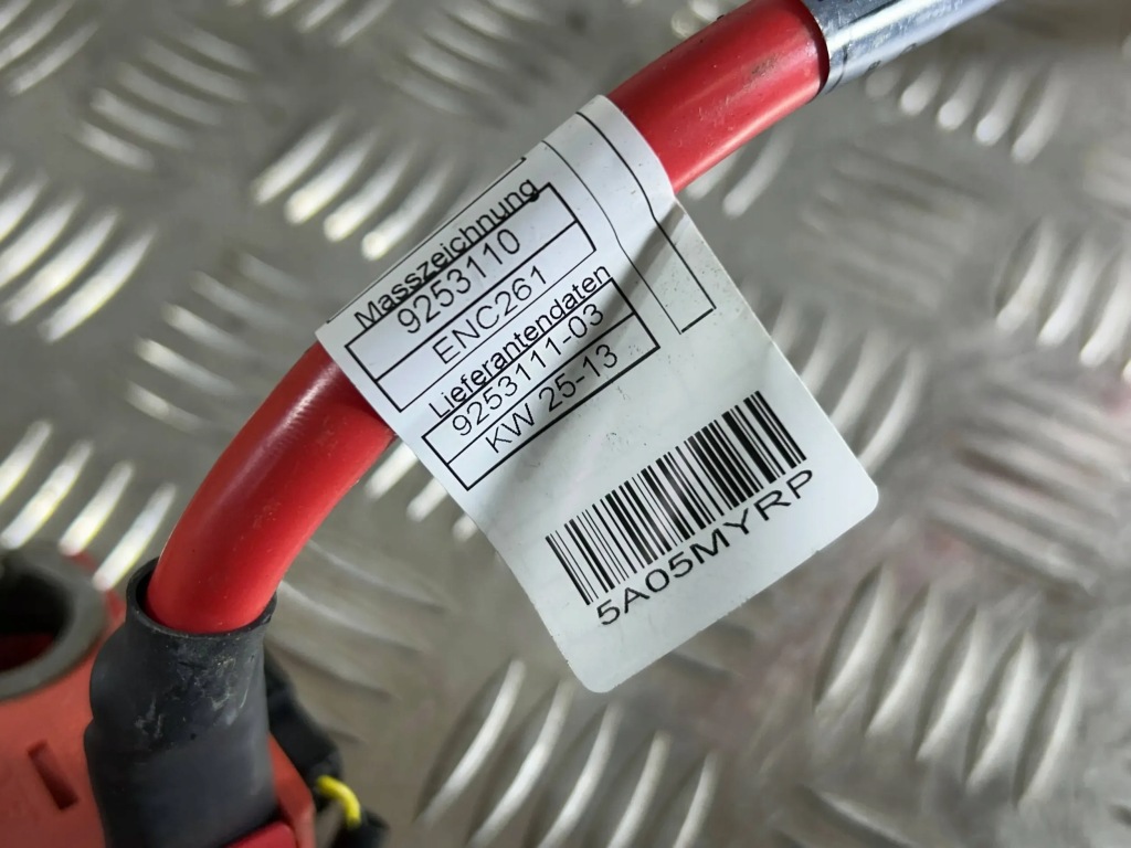 Plus / клемма / шланг аккумулятор bmw 1 f20 f21 9253110 Недорого