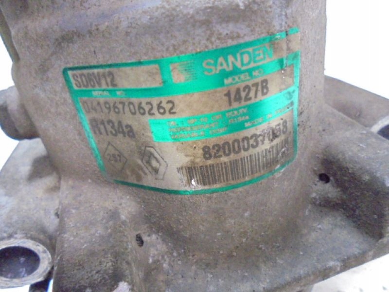 фото №8, Clio ii компрессор 8200037058 1,2 16v sd6v12