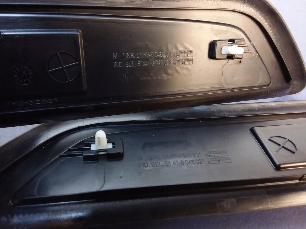 фото №11, Bmw 7 f02 накладки пороговые led 7190969 комплект