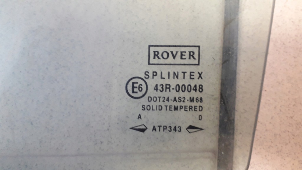 фото №9, Rover 400 45 mg zs civic стекло правая задняя малый