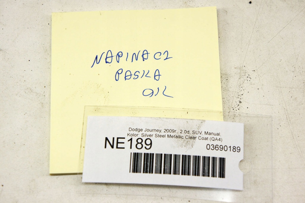 фото №5, Ne189 dodge journey i 2.0d натягувач ремінь