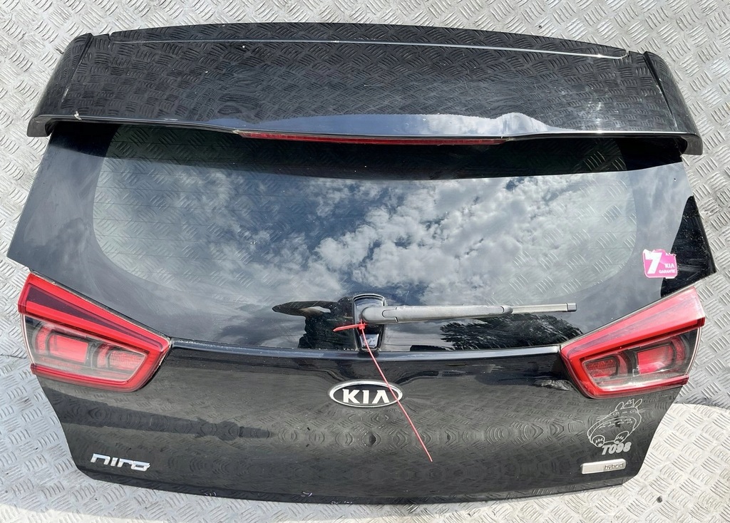 фото №1, Кришка багажника багажника комплектна камера kia niro i 1
