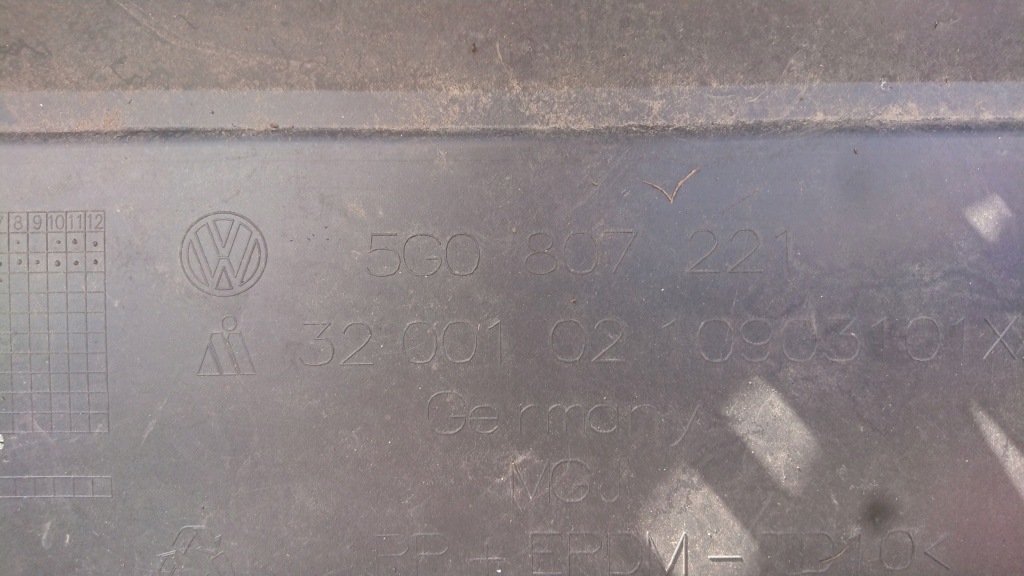 фото №9, Vw golf vii 7 5g0 бампер передний перед