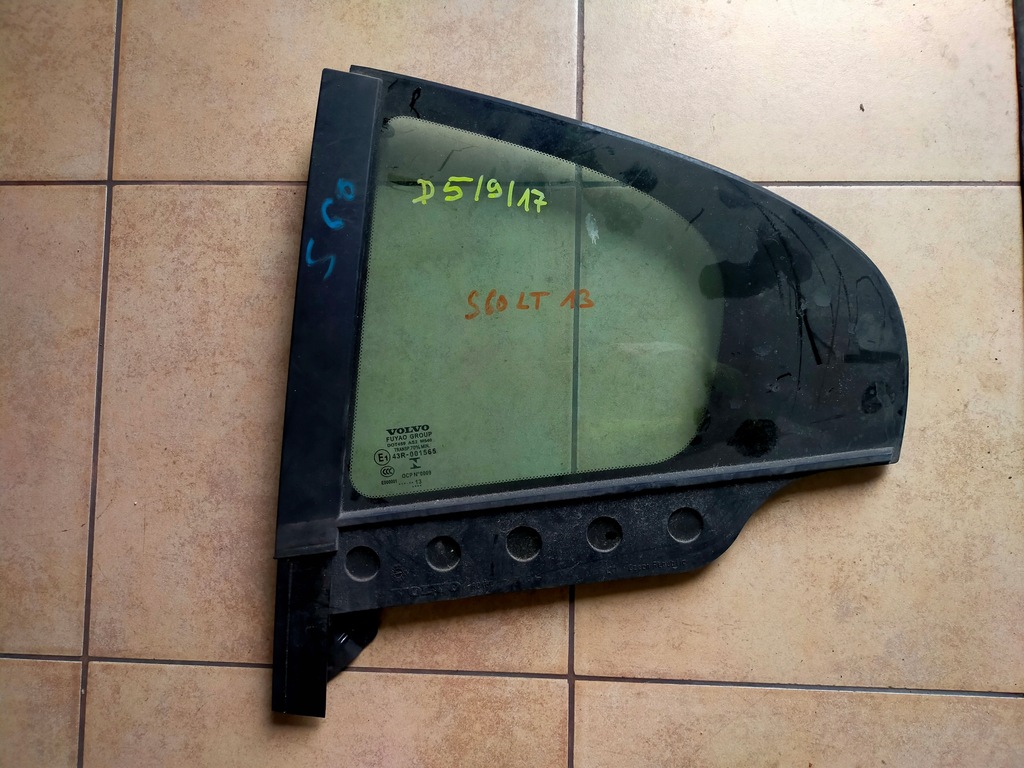 фото №1, Volvo s60 скло двері ліва задня