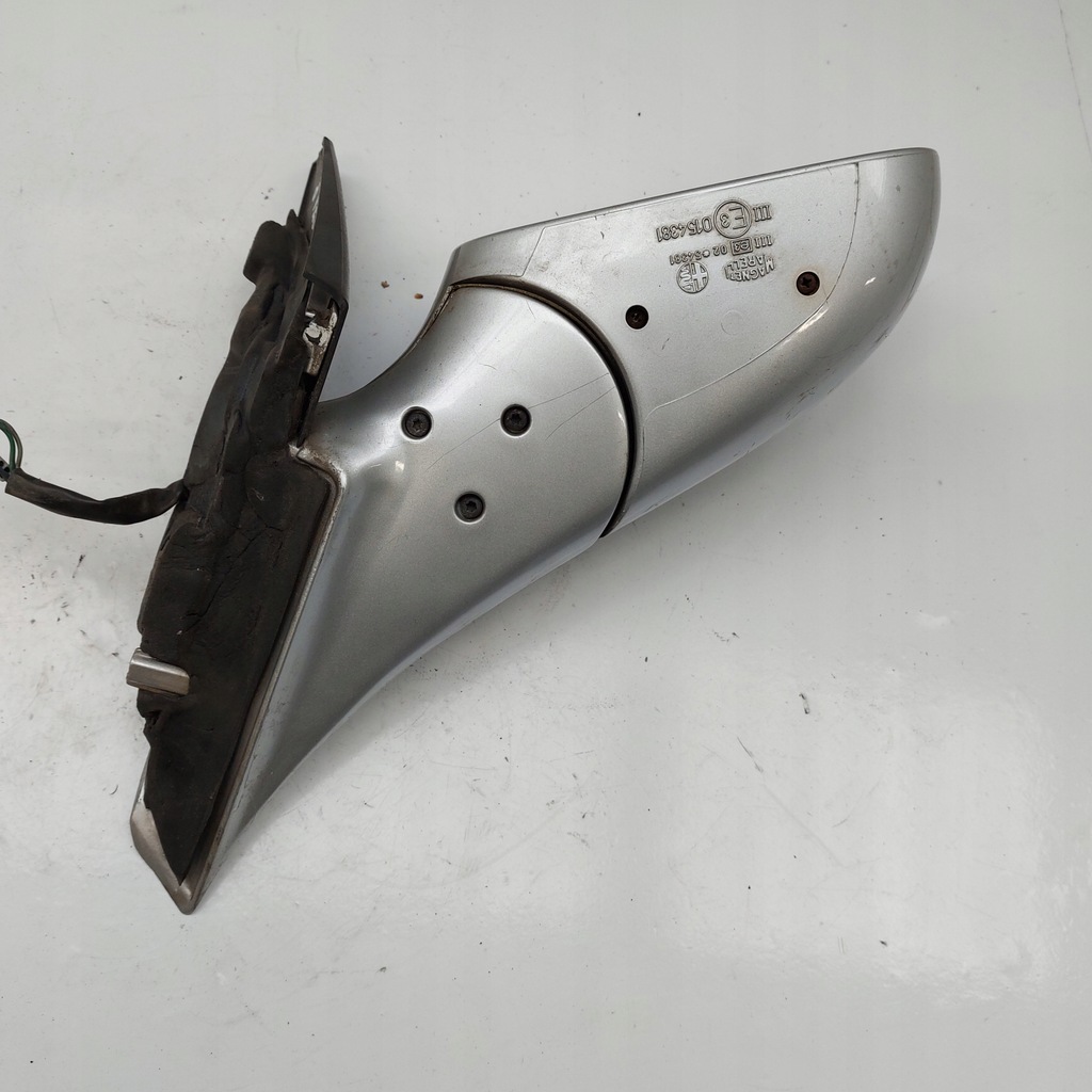 фото №8, Alfa romeo 166 дзеркало праве 3pin + 2pin - 5pin 0154381 сріблястий