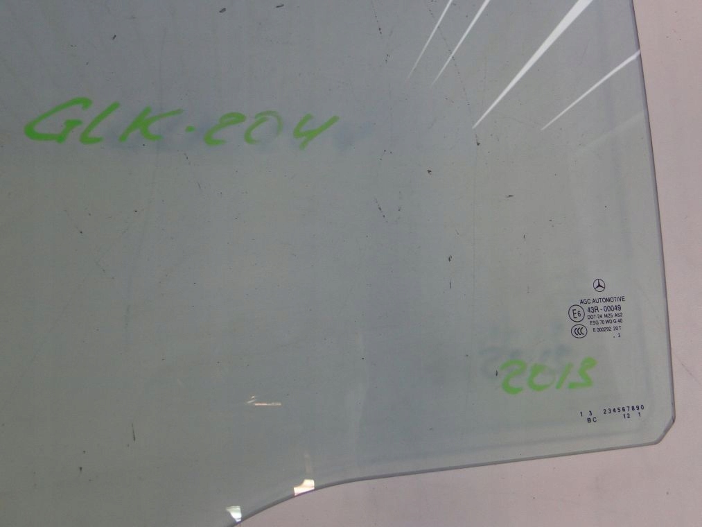 фото №3, Mercedes glk x204 204 стекло задняя левая 2013 rok