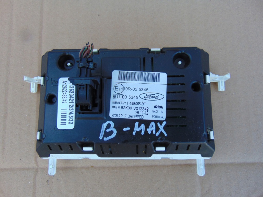 фото №2, Дисплей радио ford b-max av1t-18b955-bf