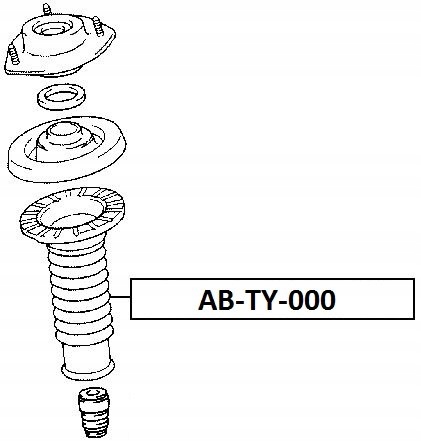 фото №3, Защита амортизатора lexus rx300/330/350 -08 перед