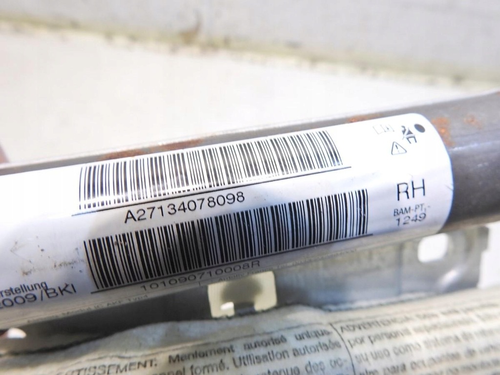 фото №6, Шторка безпеки подушка безпеки права mini one ii r56 3d a27134078098