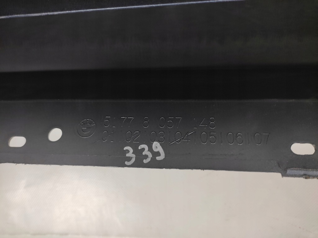 фото №11, Bmw 3 f34 gt m-pakiet молдинг поріг права 2012-