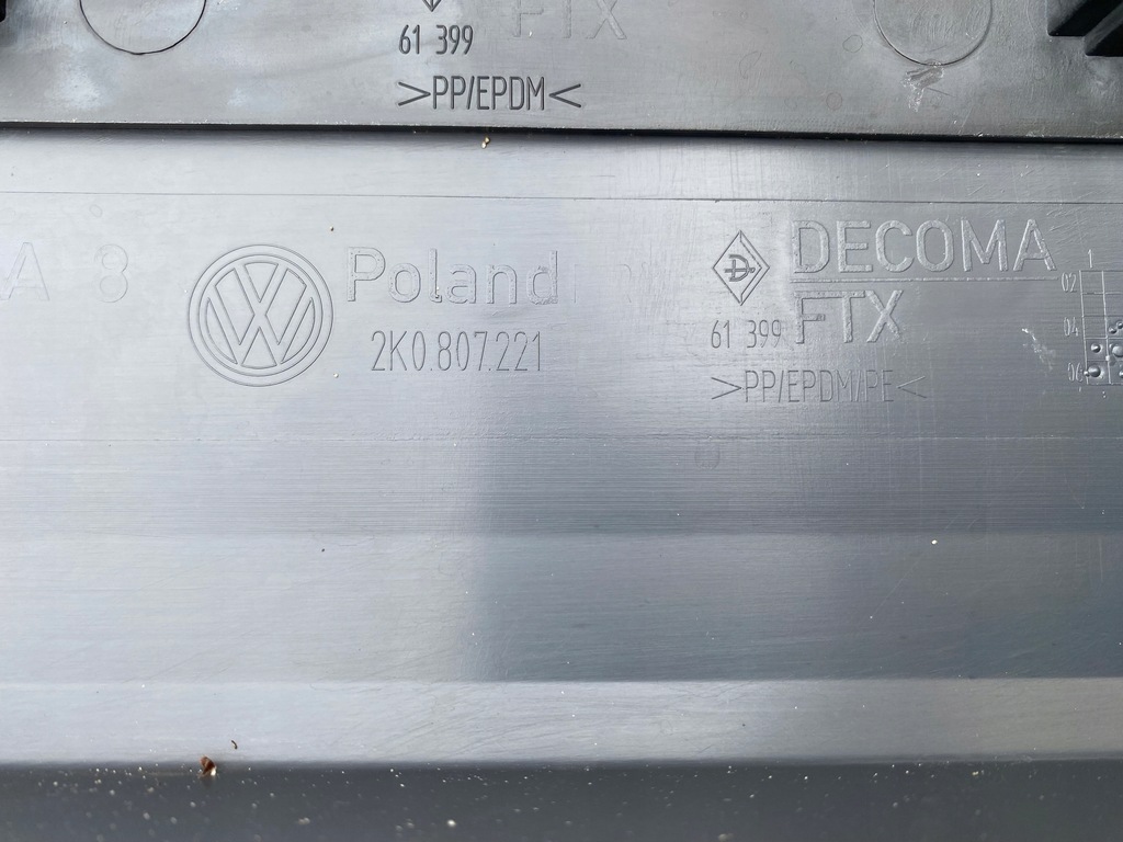 фото №14, Бампер передний перед vw caddy 3 iii 2k0 2003-2010