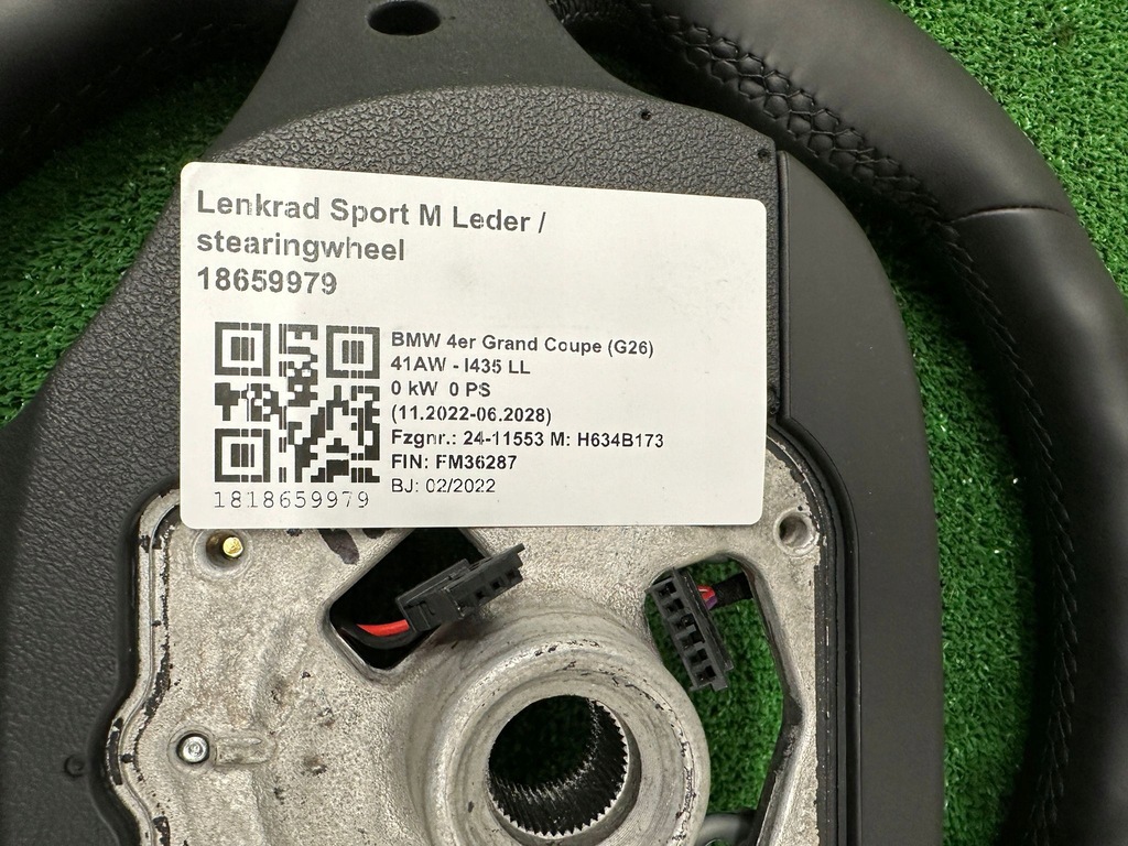 фото №7, Bmw g26 g20 воздуховод кожаный m-p лепестки переключения подогрев