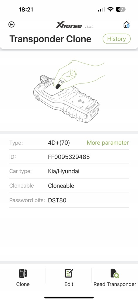 фото №8, Ключ ключ pilot kia sportage iv tucson iv 95430-d9200 jak новий