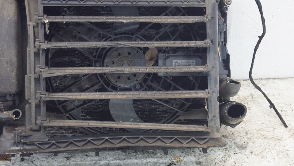 фото №13, Bmw e46 lift комплект радиатор вентилятор 2.0d