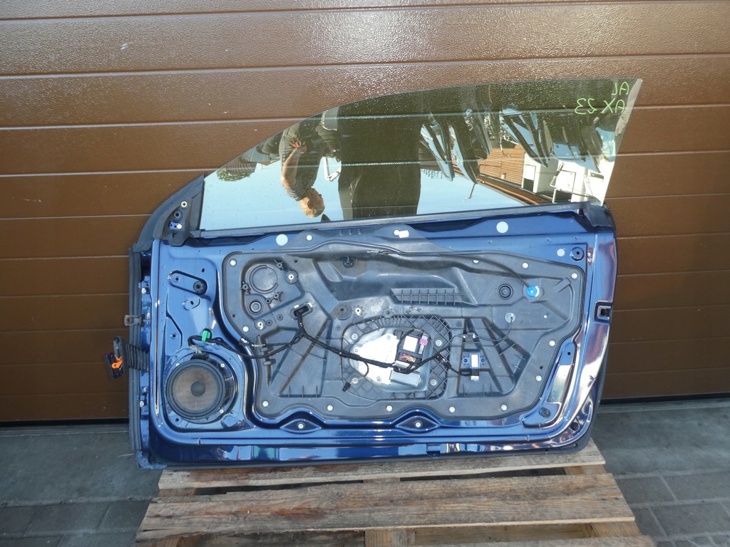 фото №9, Двері праве перед повний vw scirocco niebieskie