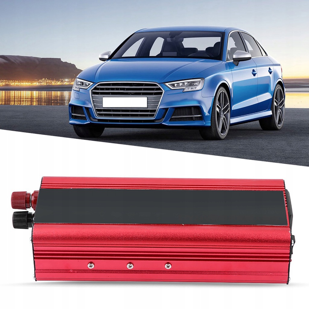 фото №6, Перетворювач напруги автомобільний 2000 w адаптер зарядний пристрій usb