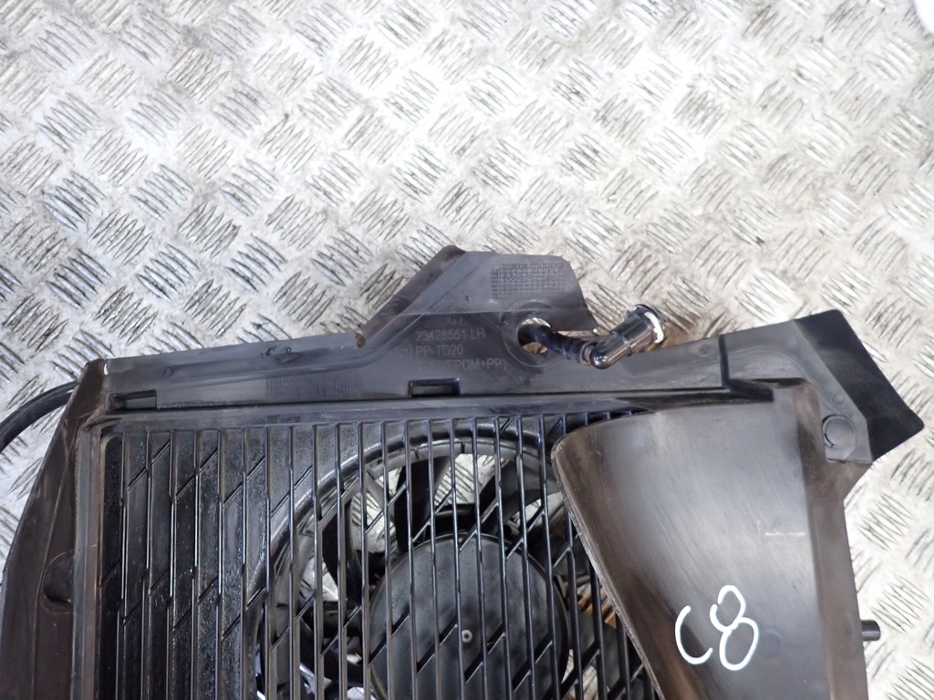 фото №6, Вентилятор дефлектор впуск повітря лівий задній chevrolet corvette c8 2020-